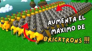 COMO AUMENTAR EL MAXIMO DE BRICKTRONS EN CASTLE STORY
