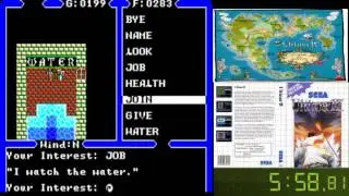 Ultima IV (Master System) Speedrun 2h27min