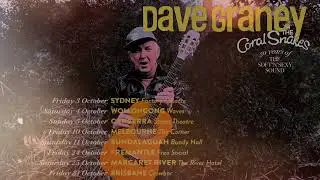 Dave Graney and the Coral Snakes Soft n Sexy Sound 30th Anniversary Tour Oct-Nov 2025