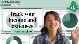 how to track your income & expenses | google sheets tutorial