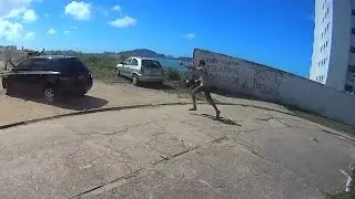 Assalto no morro do Maluf, Guarujá