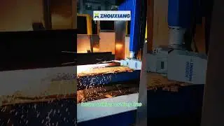 beam cutting drilling line #chinafactory #hbeam #lasercuttingmachine#drillingequipment