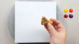 (677) Autumn tree-lined road | Easy Painting ideas | Painting for beginners | Designer Gemma77