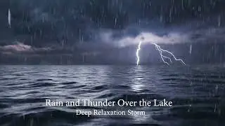 Stormy Rain Piano Atmosphere for Rest | Lofi Rain Sleep