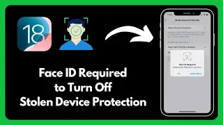 Как исправить ошибку &laquo;Требуется Face ID. Защита от кражи устройства включена&raquo; на iPhone или iPad ...