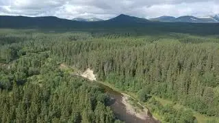 Fishing and landscape around Ljungdalen/ Storsj&ouml;