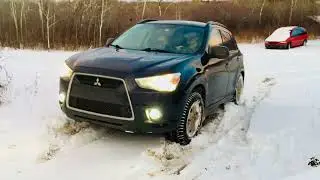 Mitsubishi RVR 4X4 snow fun ❄️