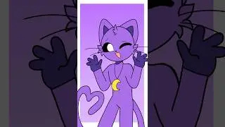 LOOK AT ME! 🥺 FT. CatNap And DogDay🧡💜 #poppyplaytime #animation #shorts