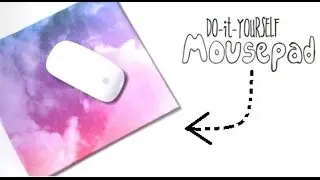 {DIY} Mouse Pad | Cardboard Storage
