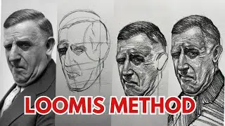 How to Draw Heads Loomis Method: Loomis Method Tutorial, Loomis Method Drawing, Loomis Method