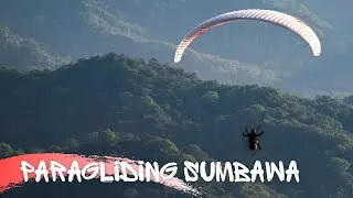 Paragliding Sumbawa Indonesia // Flying on my Gin Calypso in Mantar