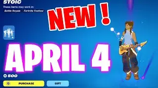 NEW Fortnite Item Shop Today [April 4 - 2024]