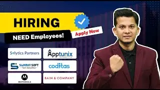 Top Internship Opportunities 2025 | Bain, Motorola, Coditas, Apptunix & More Hiring Now! 🚀