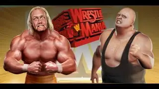 WWE Legends Of WrestleMania PS3 (Hulk Hogan vs King Kong Bundy) Submission Match