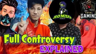 FULL CONTROVERSY EXPLAINED - SKYLORD VS PAHADI VS ROMEO | TOTAL GAMING REACT ON CONTROVERSY ! VISION