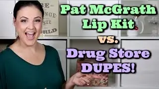 Pat McGrath Lip Kits in Vermillion Venom and Flesh * Dupes + Review + Lip Swatches!