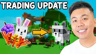 Grow a Garden TRADING UPDATE, COOKING UPDATE & ADMIN ABUSE