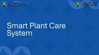 Smart Plant Care System in tinkercad
