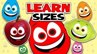 Which is Bigger? Learn Sizes Biggest & Smallest with the Baby Big Mouth Buddies | Toddler Learning