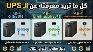 أنواع UPS بالتفصيل: Standby &ndash; Line Interactive &ndash; Online | وإيه الفرق بين Modular و Standby؟