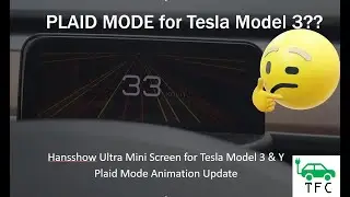 Hansshow Ultra Mini Screen Plaid Animation Update!