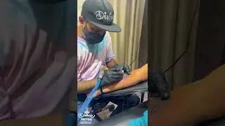 Krishna flute tattoo | dwarkadhis tattoo #dwarkadhish #dwarkadhishtemple #rajkottattoo #armbandtatto