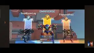 New weapon Revoker 16 vs Ember Gun 16 vs Repeater 16 with Panther - Mech Arena Robots