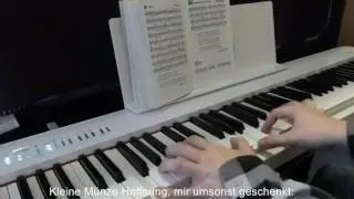 Kleines Senfkorn Hoffnung (Instrumental/Klavier) - mit Text zum Mitsingen