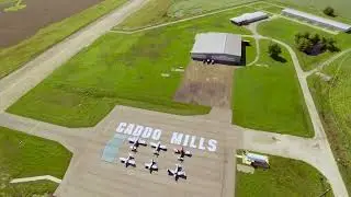 Caddo Mills Airport Fly-Through