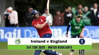 Ireland vs England 3rd T20I 2025 | Match Highlights | D_Edits