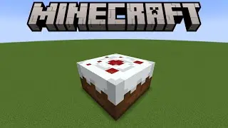 How To Build Giant Cake In Minecraft