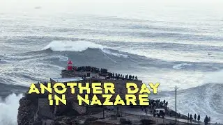 Nazar&eacute; Highlights 2 - Another Day in Nazar&eacute; (Raw Clips) #bigwaves