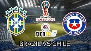 FIFA 18 | BRAZIL VS CHILE - FULL GAMEPLAY | PS4 | 1080p60 | MARIUS GATEA