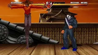 SCARECROW vs MICHAEL MYERS - Highest Level Incredible Epic Fight!