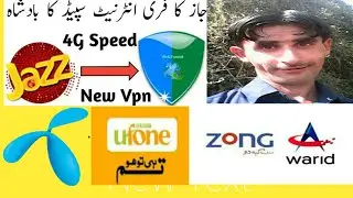 Jazz New Vpn Free Internet/4Speed High Free Internet Tricks/New Vpn Web Tunnel by Ali hassan tech