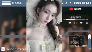 ⤷ 𝐃𝐀𝐈𝐋𝐘 𝐂𝐎𝐕𝐄𝐑☆ COVER CHALLENGE SPAGHETTI CHORUS - LESSERAFIM 