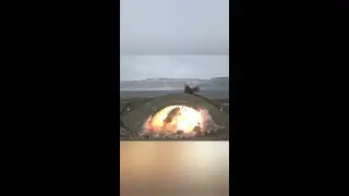 Hardened Bunker Buster Test Missile | Intense Explosion