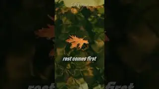 ASMR to rest first