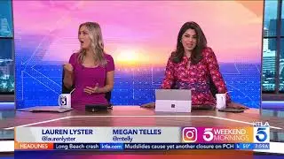KTLA5 Weekend Morning News at 8am (Open) [27-APR-2025]