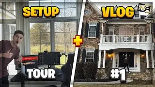 My Setup Tour At The TNA Mansion! | OliverOG Vlog #1