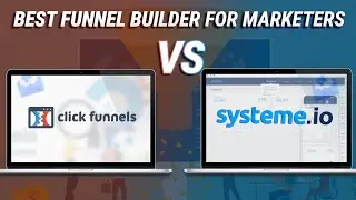 Systeme.io vs ClickFunnels - Best funnel builder for marketers (2025)
