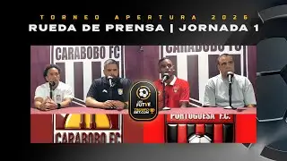 Rueda de prensa pospartido | Carabobo - Portuguesa | Liga FUTVE Triunfobet