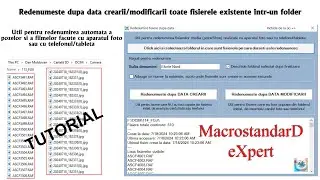MacrostandarD eXpert: Tutorial Manager redenumire fisiere create cu aparatul foto sau cu telefonul