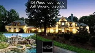 161 Woodhaven Lane, Ball Ground Georgia - 10,000 Sq Ft Incredible Luxury Estate Home on 5 Acres
