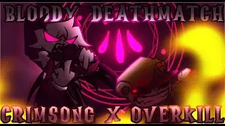 Bloody Deathmatch [Crimsong + Overkill | Selever vs. Fliqpy] FNF Mashup
