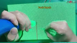 How to Repair LED Display Column Light Short Circuit Fault?