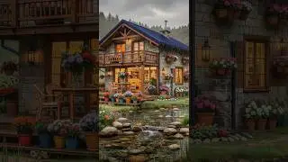 Peaceful cottage rain deep sleep asmr#forestwhispers