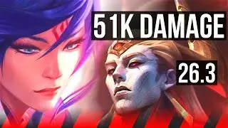 FIORA vs ZAAHEN (TOP) | 51K damage | KR Challenger | 26.3