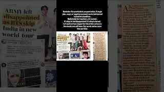 Think before posting,media doesn&rsquo;t care about context,They'll do nythin 4attention #teamindiaforbts