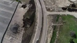 Veridian - Road Construction Progress - Drone Footage - 5-10-2019